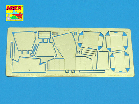 アベール 35A085 1/35 ドイツ Sdkfz250系右側雑具箱(グンゼ)