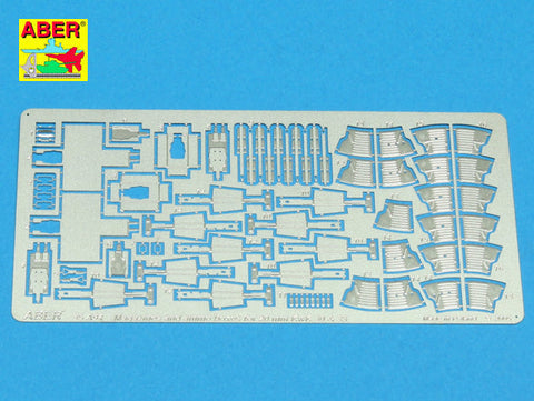 アベール 35A094 1/35 ドイツ 20ミリKwk30/38機関砲マガジン・弾薬箱10発タイプ