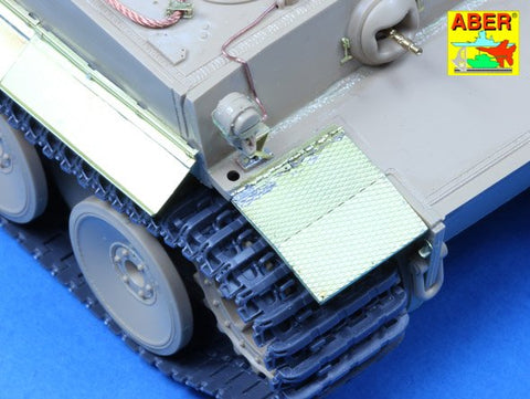 アベール 35A125 1/35 ドイツ タイガーI 型チェニジア フェンダー・排気管カバー(タミヤ/ライフィールドモデル用)