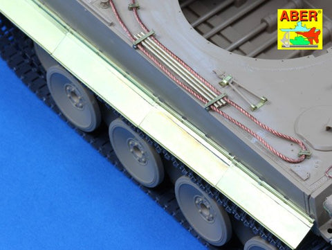 アベール 35A125 1/35 ドイツ タイガーI 型チェニジア フェンダー・排気管カバー(タミヤ/ライフィールドモデル用)