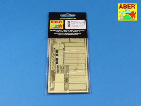 アベール 35A125 1/35 ドイツ タイガーI 型チェニジア フェンダー・排気管カバー(タミヤ/ライフィールドモデル用)