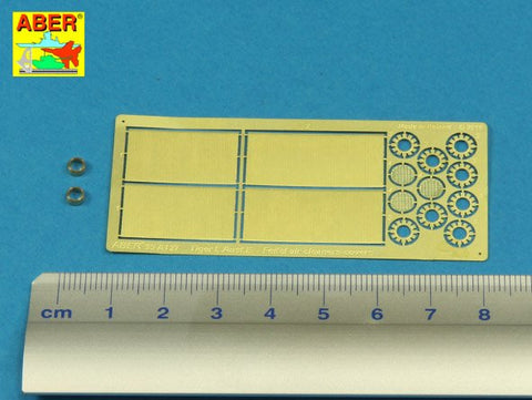 アベール 35A127 1/35 ドイツ タイガーI 初期型エアクリーナーチューブ(ドラゴン/ライフィールドモデル/タミヤ用)