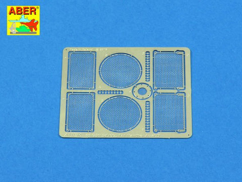 アベール 35G30 1/35 ドイツ パンサーD型 エンジングリル(タミヤ用)