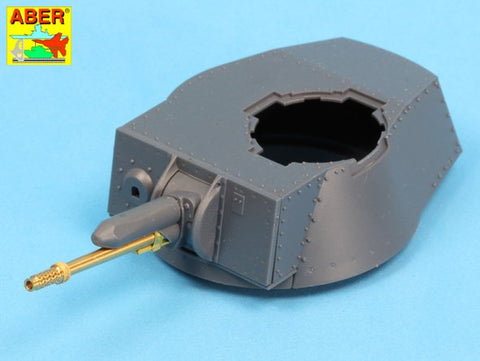 アベール 35L108 1/35 ドイツ 35(t)軽戦車用 3.7cm戦車砲KwK34(t) 砲身(全キット用)