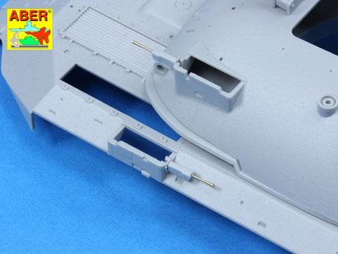 アベール 35L185 1/35 ロシア JS7超重戦車(短マズルブレーキ)用砲身・銃身(トランぺッター用)
