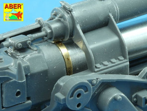 アベール 35L189 1/35 ドイツ 8.8cmFlak18/37高射砲用 ツーピース砲身(全キット用)