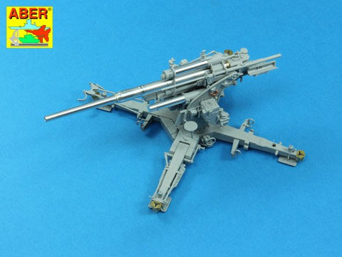 アベール 35L189 1/35 ドイツ 8.8cmFlak18/37高射砲用 ツーピース砲身(全キット用)