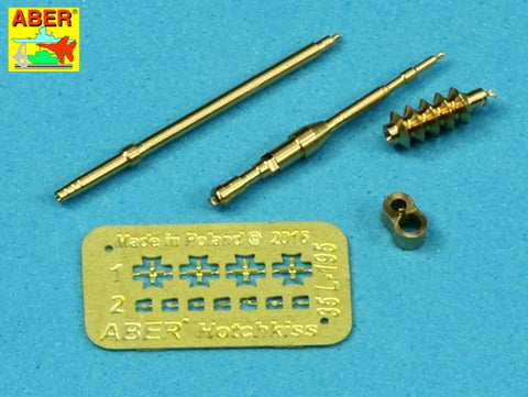 アベール 35L195 1/35 仏 ルノーFT・サンシャモン戦車用 オチキスM1914機関銃(全キット用)