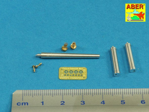 アベール 35L198 1/35 イギリス ヴィッカース中戦車用 砲身・機銃(ホビーボス用)