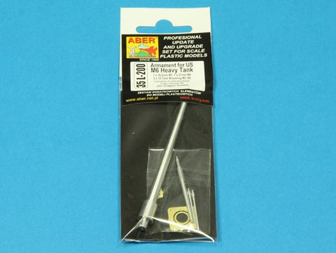 アベール 35L200 1/35 アメリカ M6重戦車用 砲身・銃身(ドラゴン用)