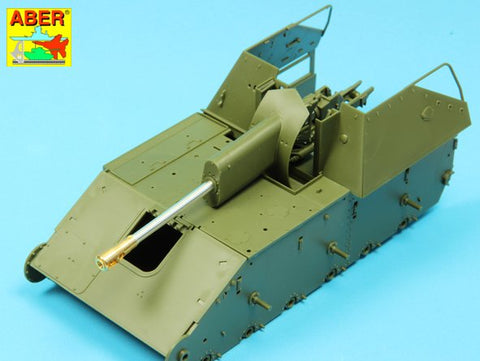 アベール 35L202 1/35 ロシア SU-76M自走砲用 76.2mmZIS3砲身(タミヤ用)
