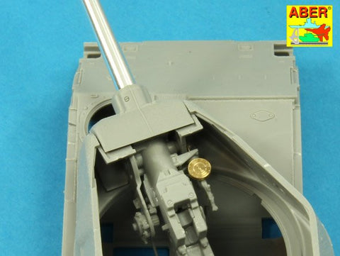 アベール 35L206 1/35 ロシア T44M中戦車用 主砲身・機銃身セット(ミニアート用)