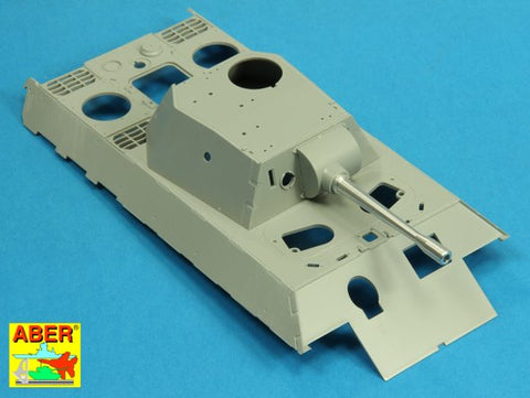 アベール 35L209 1/35 ドイツ パンサー観測戦車用 ダミー砲身(ドラゴン用)