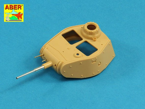 アベール 35L212 1/35 ロシア T-50戦車用 45 mm 20K砲身 x 1 7,62 mm DT機関銃 x 2(ホビーボス用)