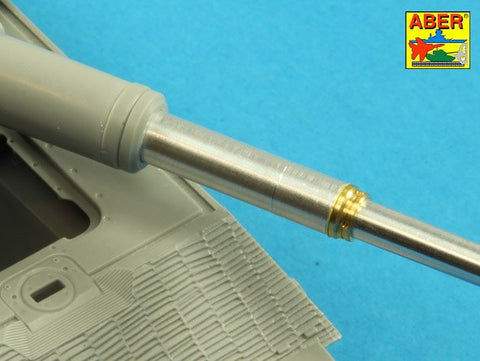 アベール 35L215 1/35 キングタイガー ポルシェ砲塔 後期型8.8cm Kw.K43 (L/71)砲身 (タコム用)