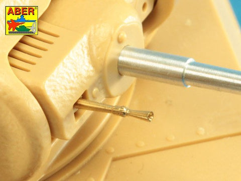 アベール 35L227 1/35 イギリス バレンタインMk II -VII ・マチルダMk III/IV後期型用砲身 ベサ機銃銃身付(タミヤ/ミニアート用)