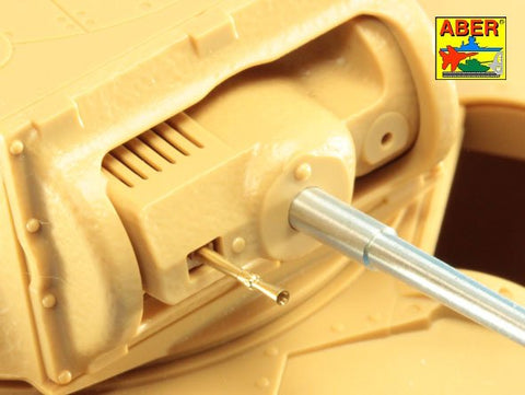 アベール 35L227 1/35 イギリス バレンタインMk II -VII ・マチルダMk III/IV後期型用砲身 ベサ機銃銃身付(タミヤ/ミニアート用)