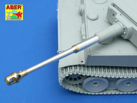 アベール 35L076n 1/35 ドイツ タイガーI 初期型用 8.8cmKwK36 L/56砲身(ドラゴン用)