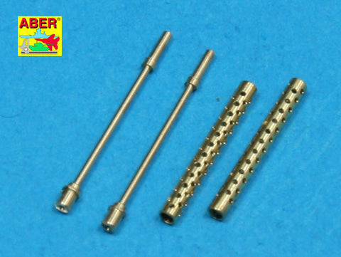 アベール 35L82 1/35 アメリカ ブローニングM1919A4戦車車載機銃 1パートマズル型 2本