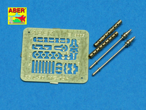 アベール 35L90 1/35 ドイツ MG13機関銃銃身+放熱穴カバー2本セット