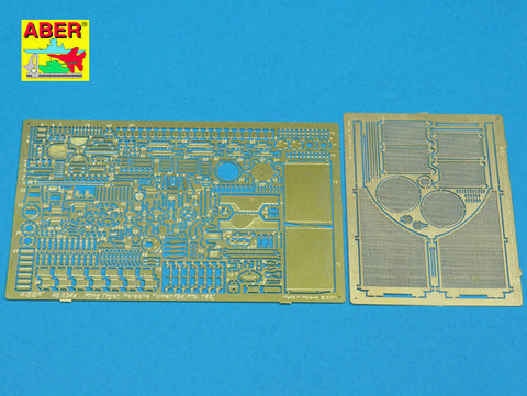 アベール 48034 1/48 ドイツ キングタイガー重戦車ポルシェ砲塔型基本セット(タミヤ用)