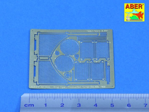 アベール 48A28 1/48 キングタイガー(ヘンシェル砲塔)用グリル(タミヤ用)