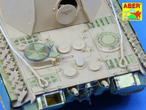アベール 48A29 1/48 パンサーG型後期用グリル(タミヤ用)