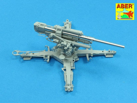 アベール 48L27 1/48 ドイツ 88mm L/56 Flak 36/ 37 高射砲用 ツーピース砲身