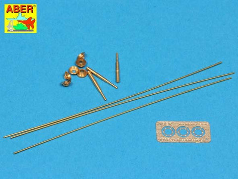 アベール R33 1/35 ロシア 現用アンテナ3本セット(T34・T55・T62・T72他 )