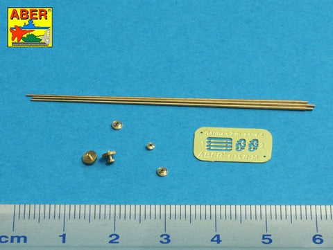 アベール R42 1/35 ドイツ戦車用2mアンテナ リングベース付き3本セット