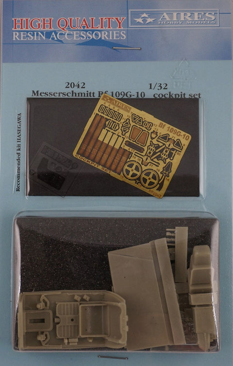 アイリス 2042 1/32 メッサーシュミット Bf109G-10 コクピットセット(HASEGAWA用)