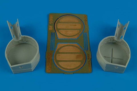 アイリス 2139 1/32 メッサーシュミット Bf109F 脚収納庫(HASEGAWA用)