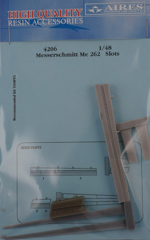 アイリス 4206 1/48 メッサーシュミット Me262 スロット(TAMIYA用)