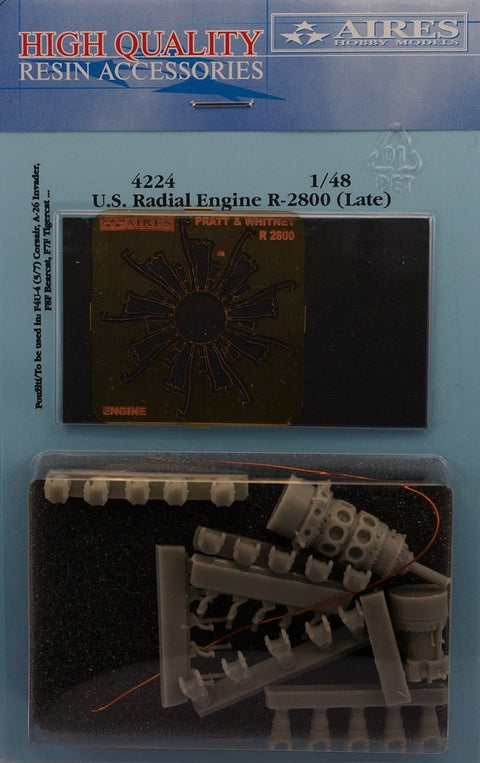 アイリス 4224 1/48 P&W R2800 後期 エンジン(汎用)