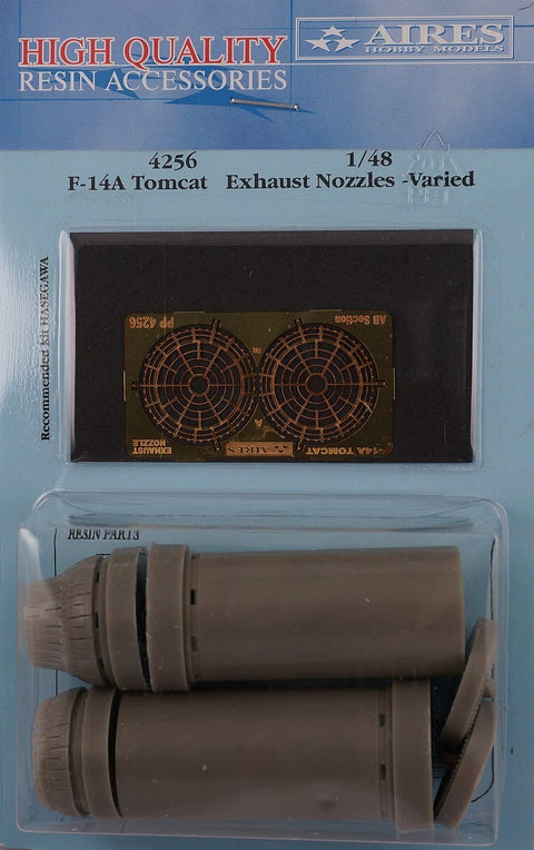 アイリス 4256 1/48 F-14A トムキャット 排気ノズル オープン/クローズ ハセガワ用(TAMIYA用)