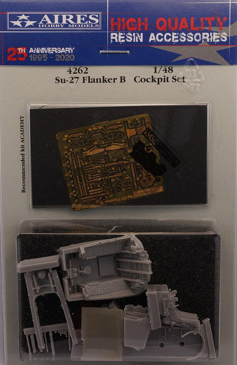 アイリス 4262 1/48 スホーイ Su-27 フランカーB コックピットセット(ACADEMY用)