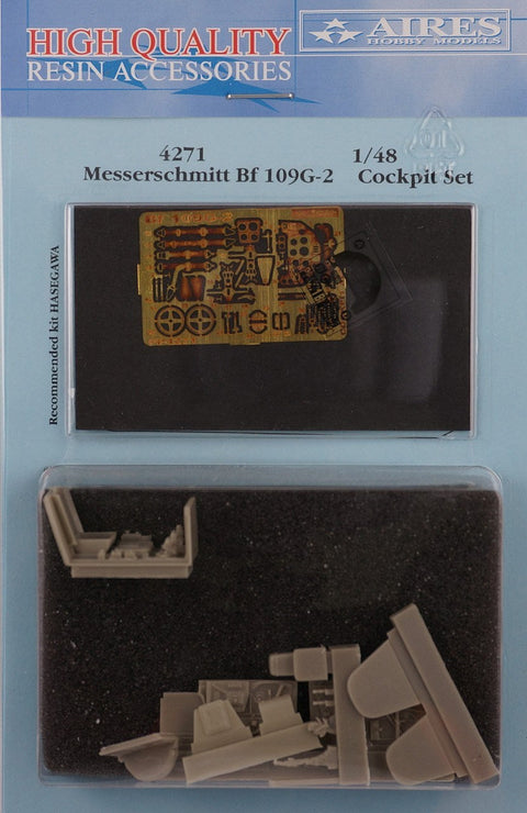 アイリス 4271 1/48 メッサーシュミット Bf109G-2 コクピットセット(HASEGAWA用)