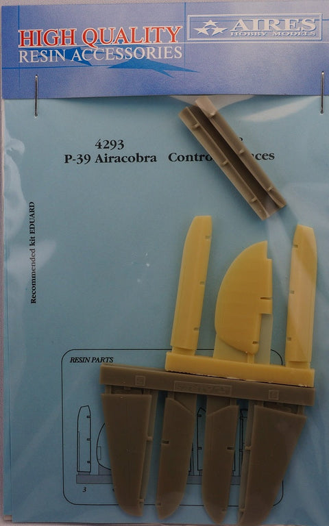 アイリス 4293 1/48 P-39 エアコブラ 動翼(エデュアルド用)