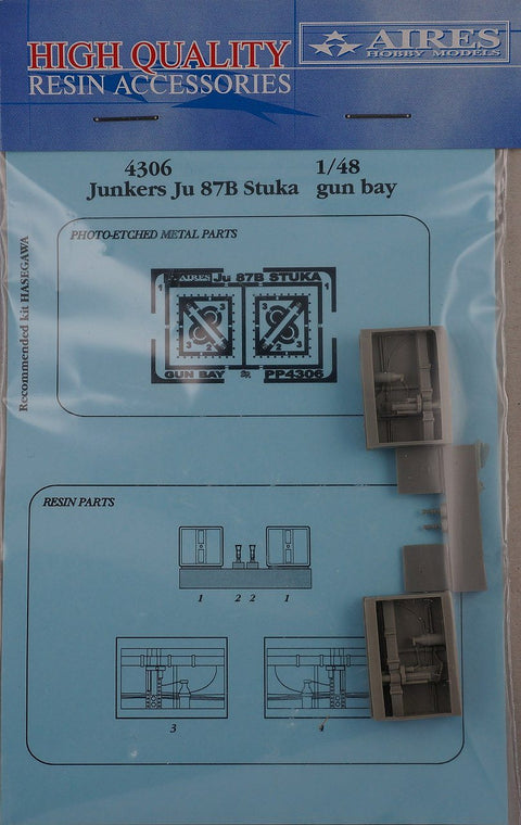 アイリス 4306 1/48 Ju 87B シュトゥーカ ガンベイ(HASEGAWA用)