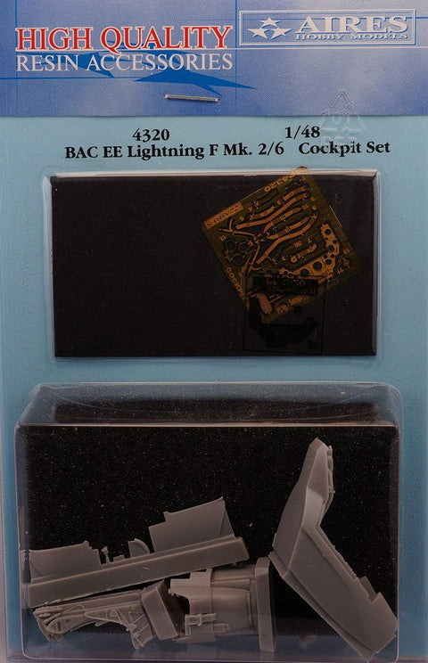 アイリス 4320 1/48 E.E ライトニング F Mk.2/6 コクピットセット(AIRFIX用)