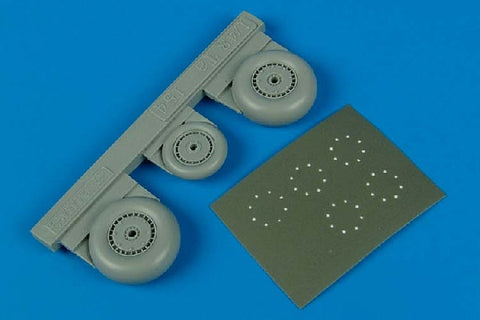 アイリス 4339 1/48 Ta154 モスキート 車輪とマスク