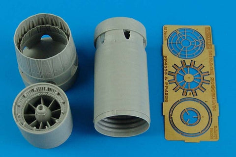 アイリス 4553 1/48 ミラージュ 2000C/B/D/N 排気ノズル オープン(KINETIC用)