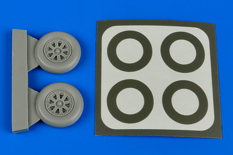 アイリス 4649 1/48 F4U-5 コルセア 車輪とペイントマスク(HOBBY BOSS用)