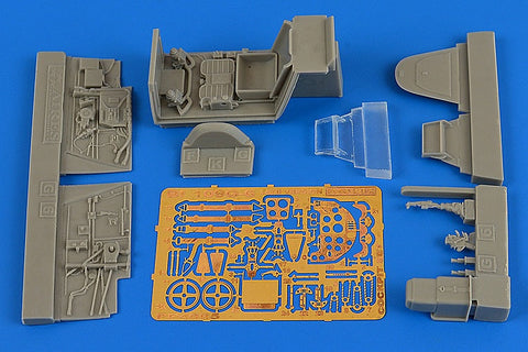 アイリス 4685 1/48 メッサーシュミット Bf109G-6 後期型 コクピットセット(EDUARD用)