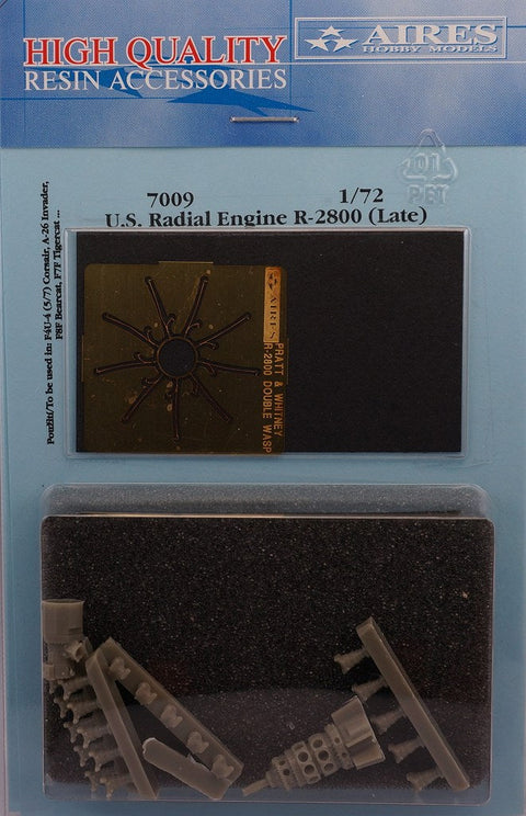 アイリス 7009 1/72 プラット&ホイットニー P&W R 2800エンジン(汎用)