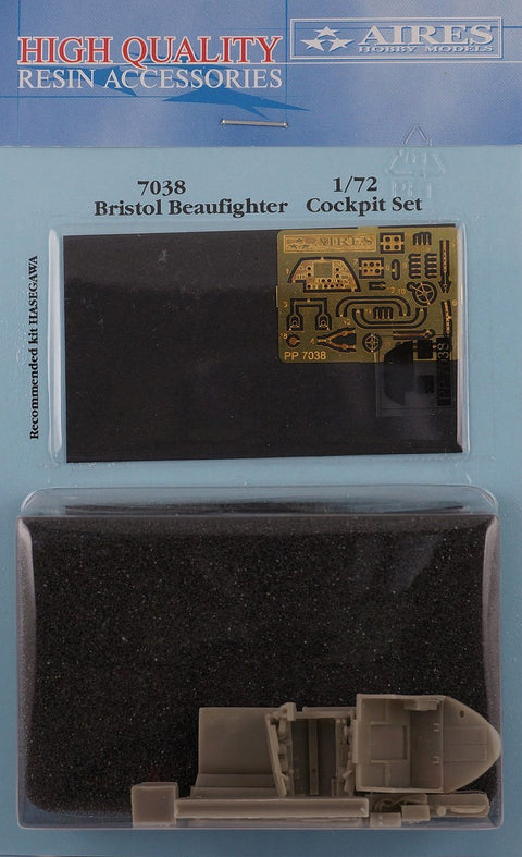 アイリス 7038 1/72 ブリストル ボーファイター コクピット(HASEGAWA用)