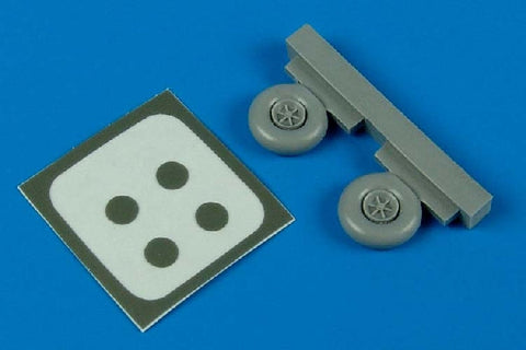 アイリス 7212 1/72 モランソルニエ MS.406 主輪とマスク(HASEGAWA用)