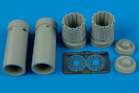 アイリス 7215 1/72 F/A-18C ホーネット 排気ノズル オープン(ACADEMY用)