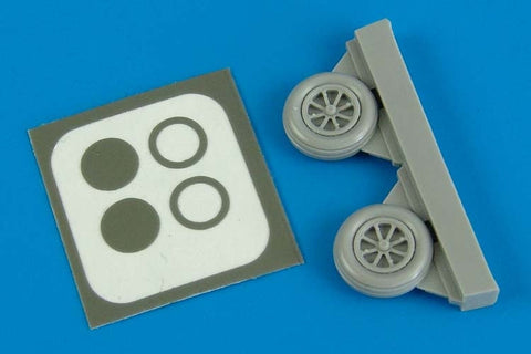 アイリス 7284 1/72 P-40M/N 車輪とペイントマスク(ACADEMY用)