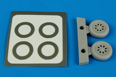 アイリス 7299 1/72 F6F ヘルキャット 車輪とペイントマスク (type A)(汎用)